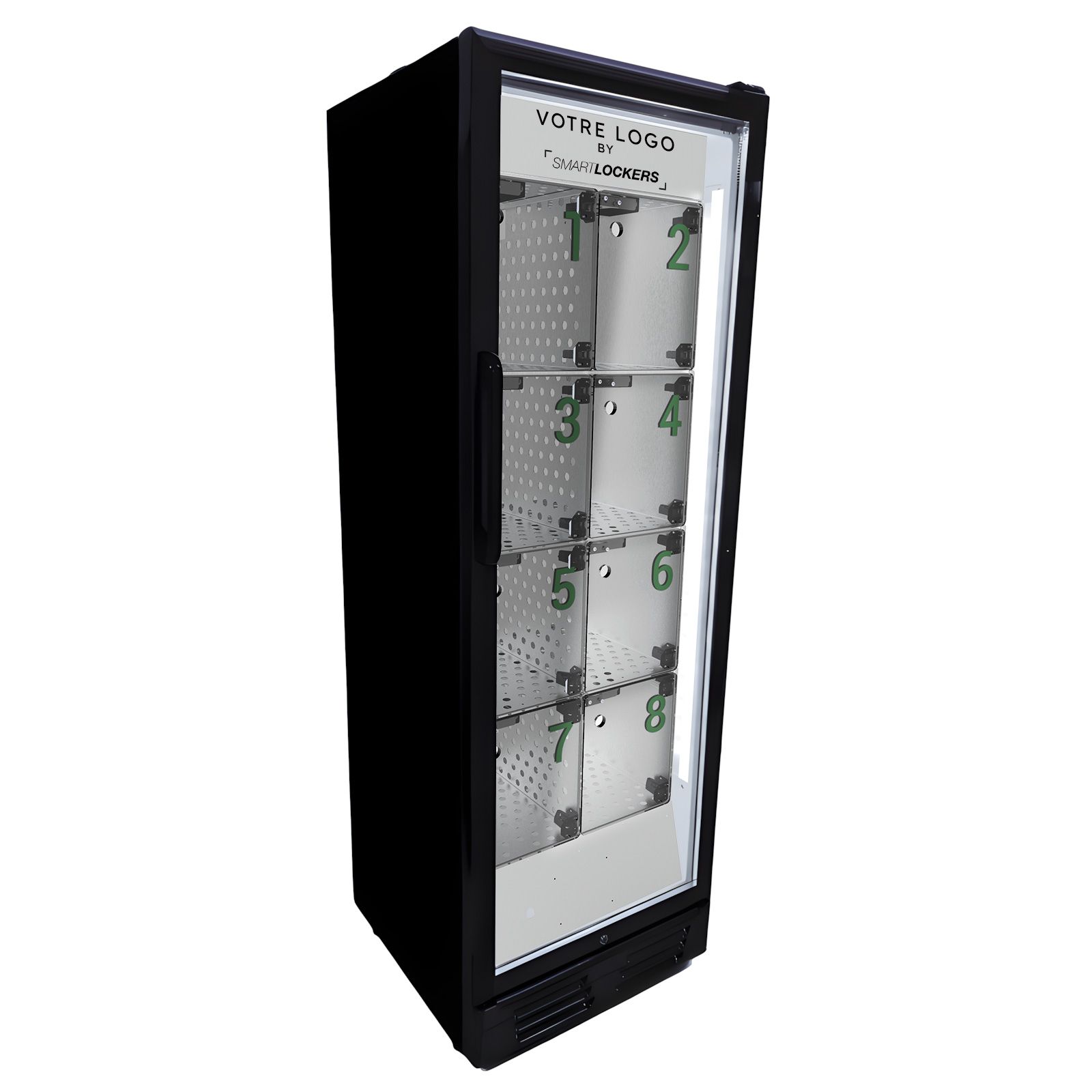 KitFOOD 8 casiers connectés pour vitrine réfrigéré SC380c - Vente et livraison de produits frais_1