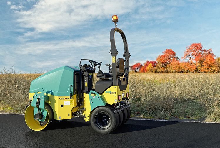 Compacteur tandem ARX 23-2C - Ammann - rouleau mixte avec bille avant et pneus arrière - 2085 kg_1