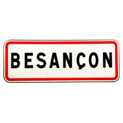 Panneau de localisation d'entrée agglomération EB10 - 1 ligne - Signalisation routière_1