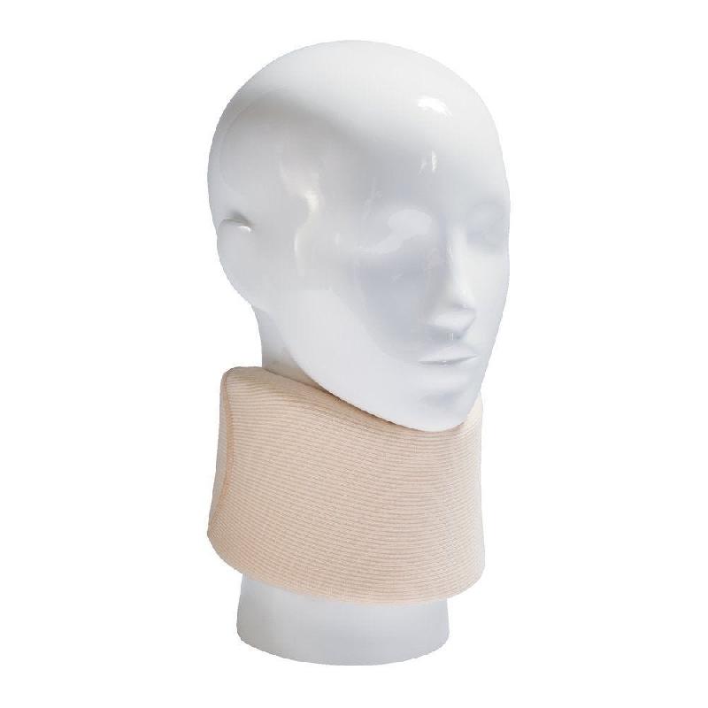Tête femme à poser blanc laqué - Fibre de verre - Idéale pour écharpes, foulards et minerves_1