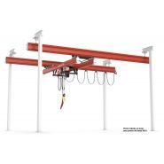 Xk-s pont roulant pour station de travail - konecranes - capacité de levage pouvant atteindre 2000 kg_0