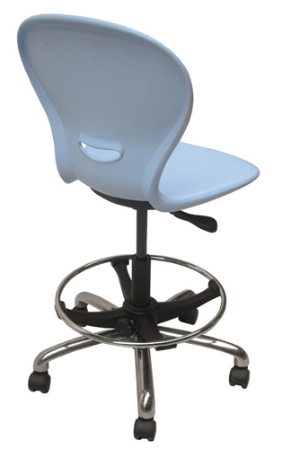 Chaise réglable Labo-Coque - Réf ST 3938N - BIOLAB - coque double paroi et réglable en hauteur_1