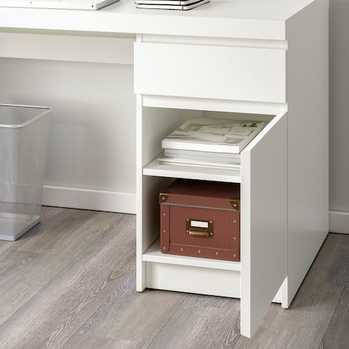 Malm - bureau droit - meubles ikea france s.A.S - dimensions 140x65 cm_1