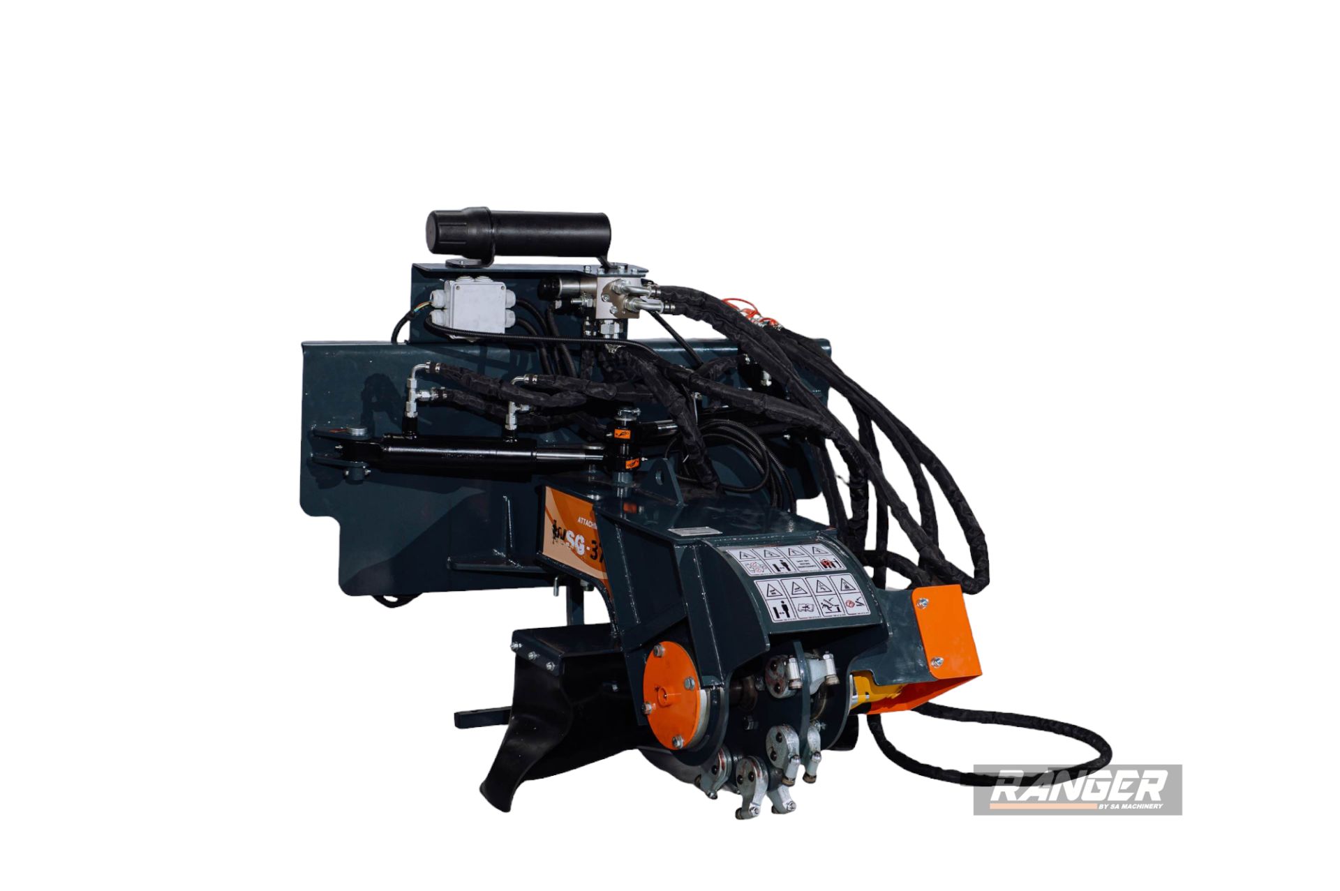 Équipement de rognage WSG37 pour mini chargeuses et porte outils