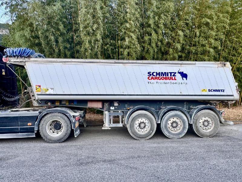 Schmitz Cargobull SKI24 Semi-remorque benne TP aluminium_1