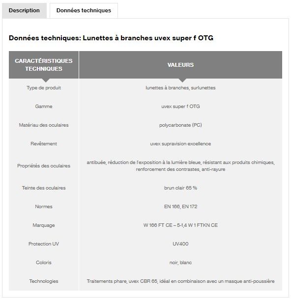 9169164 - Surlunette de protection uvex heckel - Teinte brun clair 65% - Traitement antibuée et résistante aux rayures_1