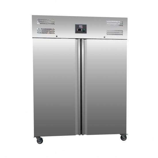 Armoire refrigeree positive inox 1400l, 2 portes, gaz r290 L2G_1
