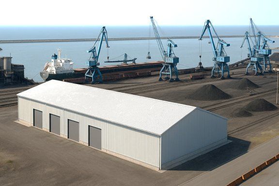 Bâtiment  logistique ferroviaire - Stockage quai & rails - Grandes ouvertures_1