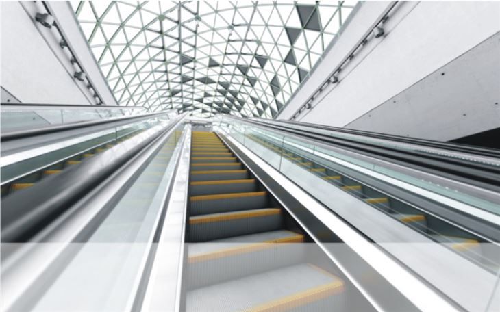 Escalier mécanique FM i-302 (800) - Escalator de centre commercial Fuji - 0.5m/s_1