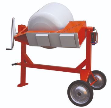 B280S Bétonnières - SIRL - Cuve 260L - Structure renforcée et 3 pales de malaxage mécano-soudées_1