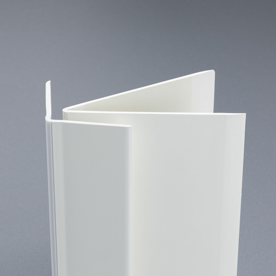 Cornière PVC 100 x 20 x 2 mm Blanche proche 9016 - longueur 3 m