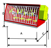 Godet malaxeur à béton sur chargeur gamme industrielle_1