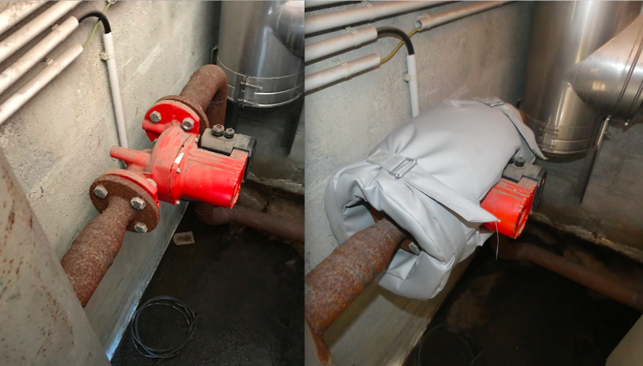 Matelas isolant TECHNOFORM sans enveloppe PE - Isolation jusqu'à 1000°C - Adaptation silhouette et profil défini_1