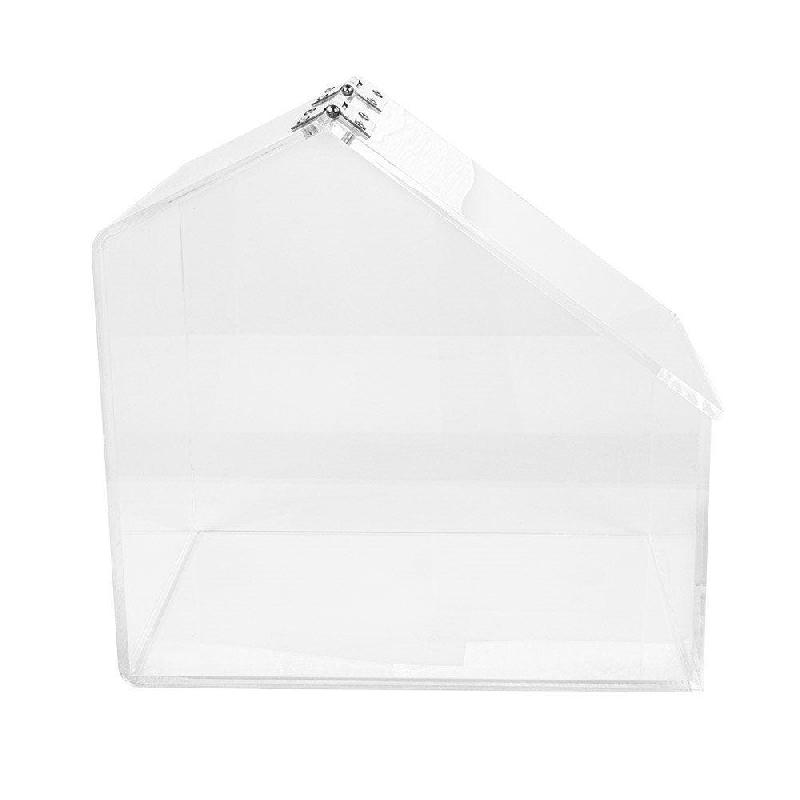 Présentoir pour produits en vrac en acrylique transparent 20x25x26cm_1