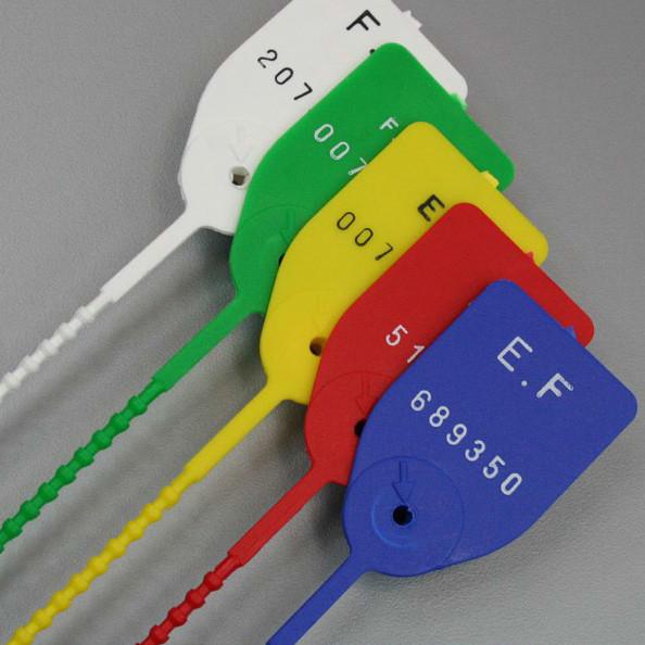 Scellé PP à tige Crantée ronde - Longueur 210 mm - Tige Ø2.5 mm - Vert_1