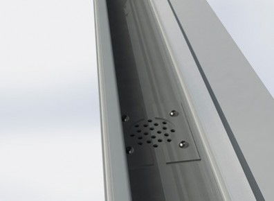Abri camping-car ouvert métal aluminium design / structure en aluminium / toiture arrondie en polycarbonate_1