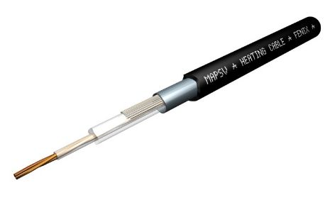 Câbles chauffants Fenix - MAPSV 20 W/m - 340 à 5100 W - Protection pour surfaces extérieures_1