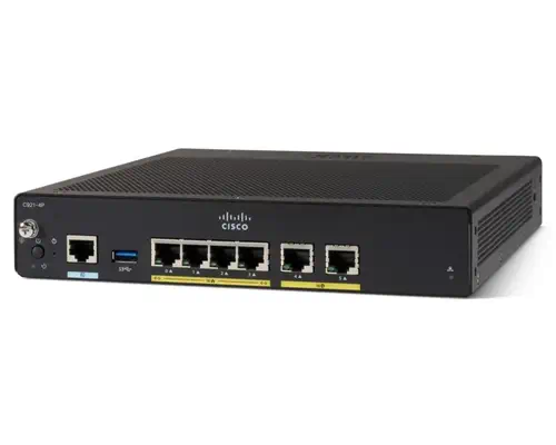 Cisco C927-4P Routeur connecté Gigabit Ethernet Noir_1