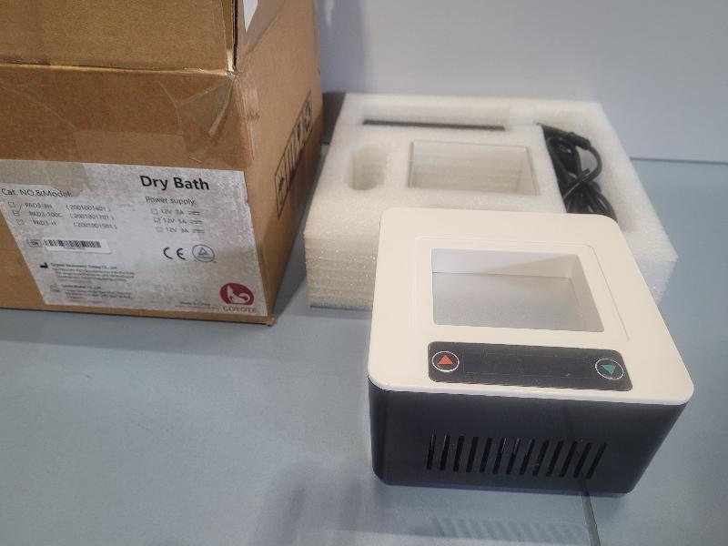 Mini incubateur de bain sec portable Mix&Match Block Pad3-100c COYOTE_1