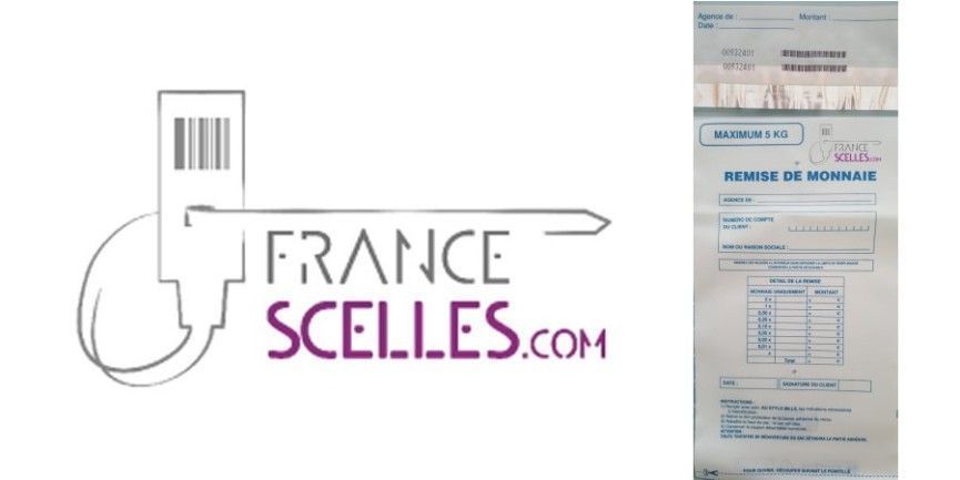 Pochette monnaie 5 kg à usage unique pour dépôt -  Régies et DGFIP - Petite Quantité_1