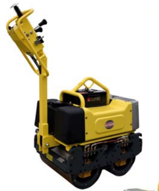 Rouleau duplex DR8000 hydrostatique - Moteur diesel Hatz 1B50 - Double vibrations_1