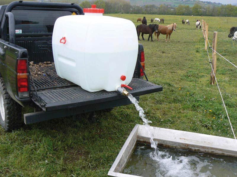 Tonnelet en polyéthylène à usage alimentaire ou industrielle - Volume entre 60 à 500 L_1
