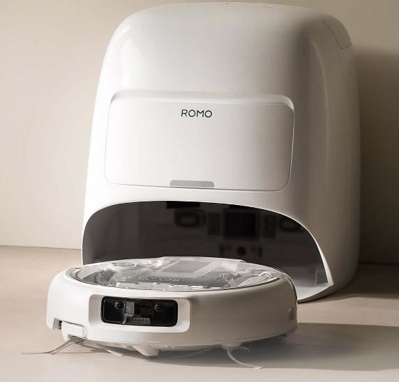 Aspirateur robot Romo S Blanc_1