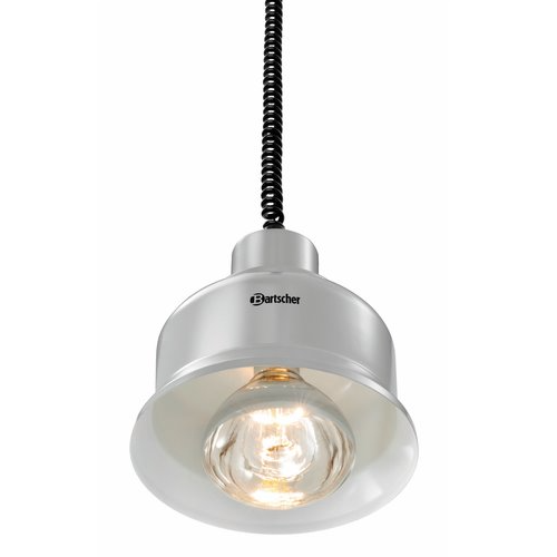 Lampes chauffantes rétractables buffets et comptoirs Argent | Bartscher - 114278_1