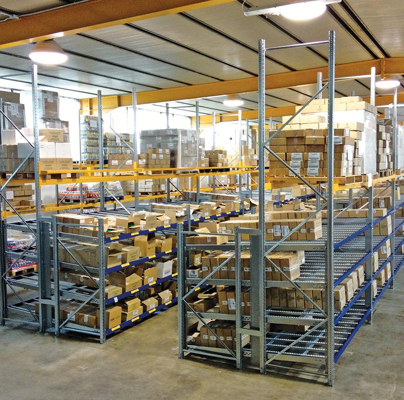 Rayonnages dynamiques picking pour unités de charge légères - boîtes, cartons et bacs_1