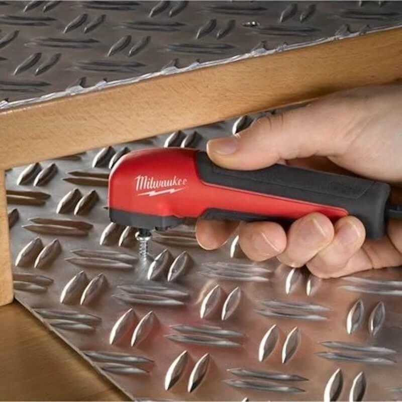 Renvoi d'angle Milwaukee SHOCKWAVE avec 10 embouts - 4932471274_1