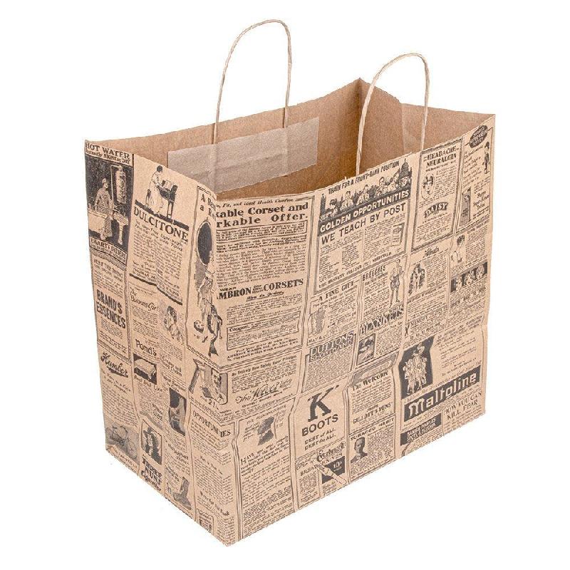 Sac kraft brun traiteur 