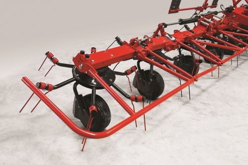 Spider 1100/10 - Faneuse rotative robuste et professionnelle avec 10 rotors - SIP - Largeur de travail 10,80 m_1