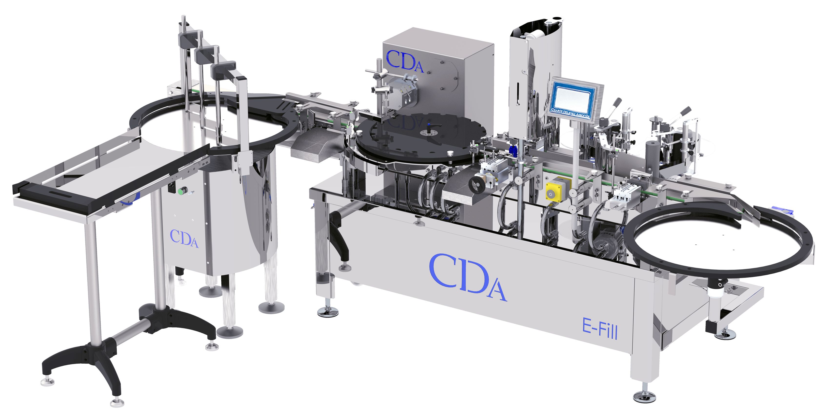 Table d'alimentation et de réception rotative cda_1