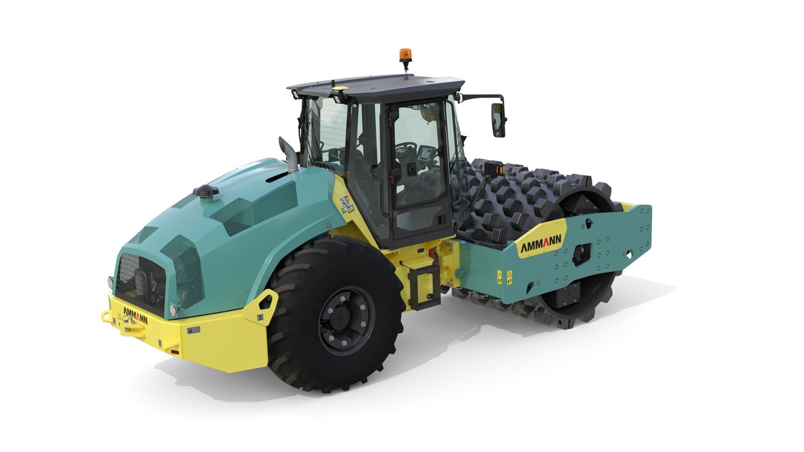 Compacteur de sol - Ammann ARS 220 T4f - longueur 6738 mm - poids 22 tonnes - systèmes avancés de vibration et amplitude_1