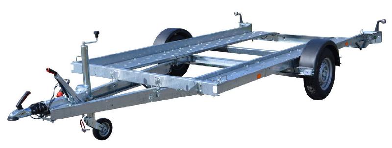Remorque porte voiture-plateau - 3,60 x 1,80 m - 1300 kg - FRANC PV13B_1