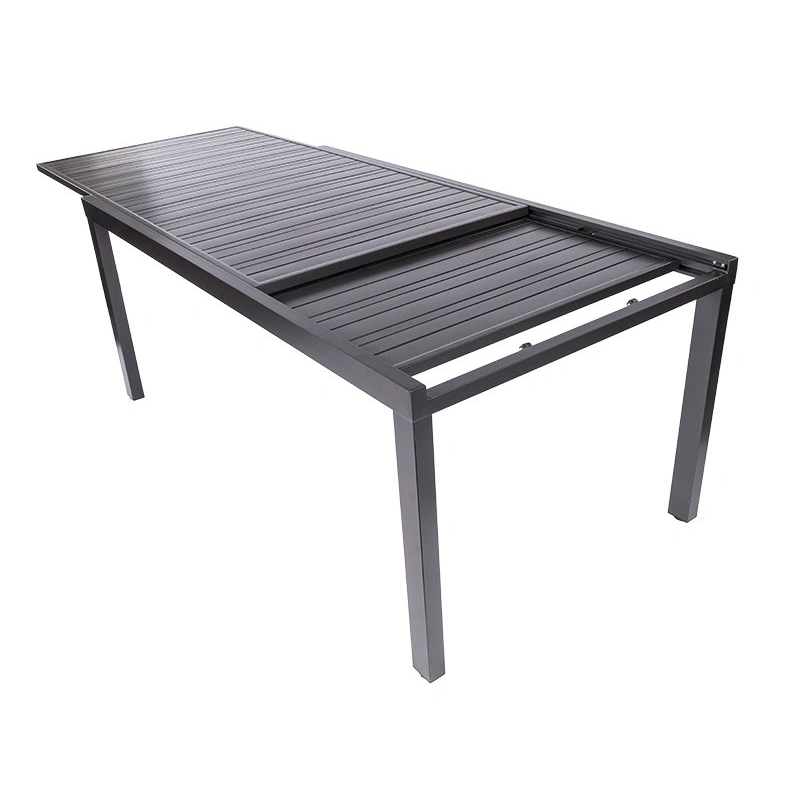 Table de jardin extensible compact 180/240x95x75cm – MTF – aluminium – 2nab3125_1
