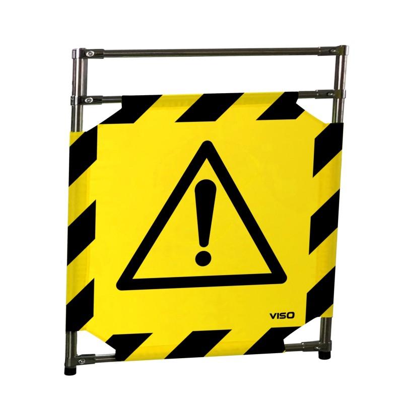 Barrière d'intervention 1 panneau - Danger / 1000 / INOX 304_1