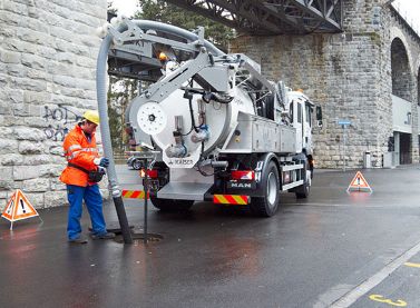 Hydrocureur compact Citycycler pour nettoyage des canalisations