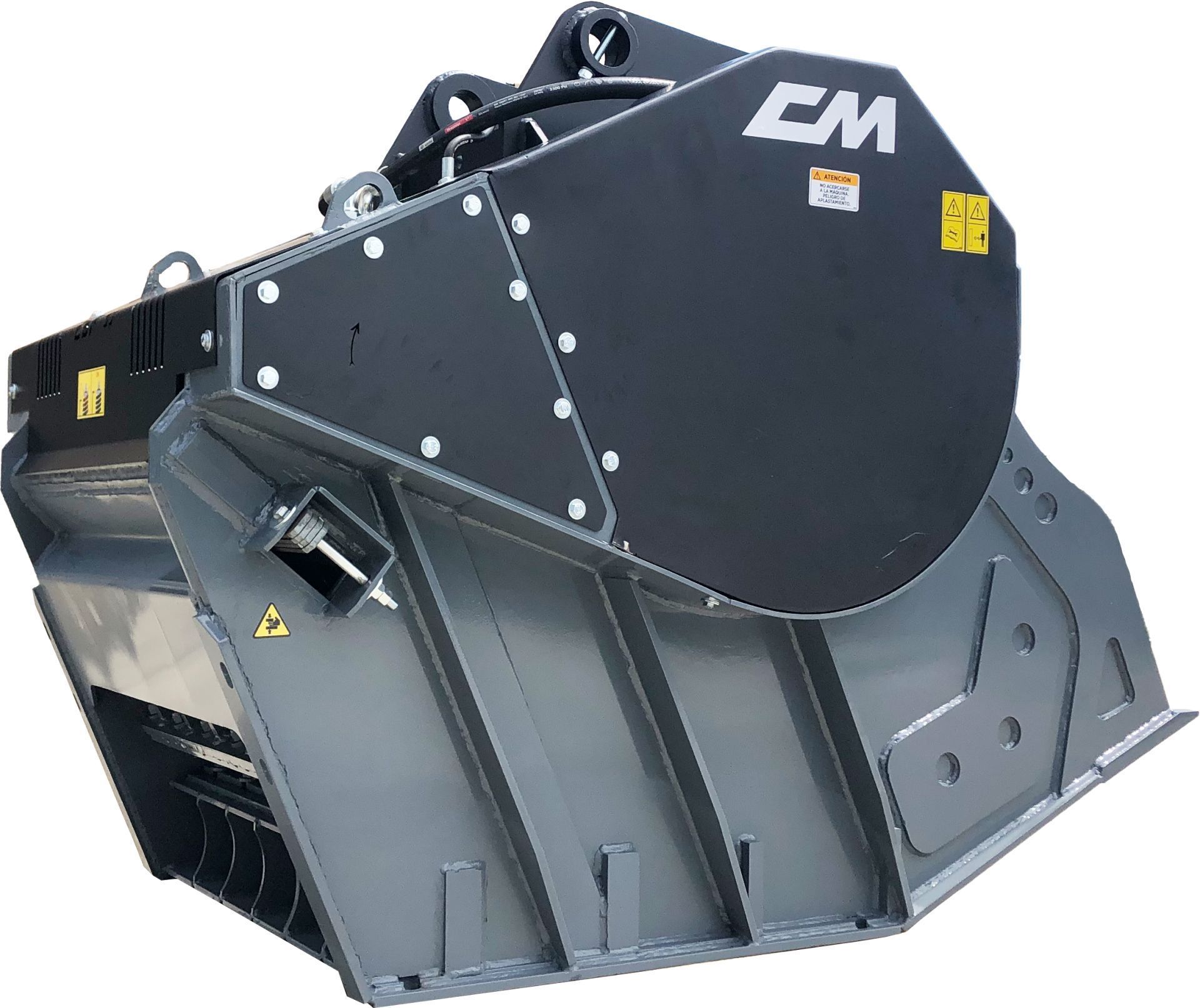 Godet concasseur mâchoires pour pelles de 4 à 50 tonnes pour inertes gravier pierres naturelles_2