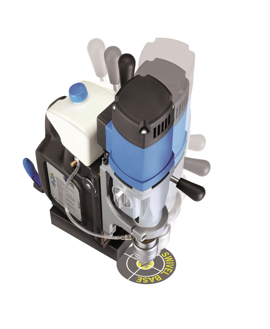 Perceuse magnétique  avec base pivotante, témoin LED et lubrification interne - MAB 455 SB - PROFISTART_1