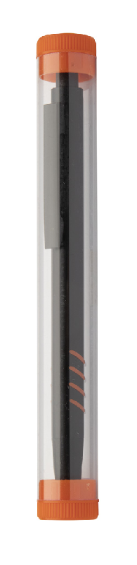 Stylo à bille stylet en aluminium - grip et embout caoutchouc - gravure colorée - encre bleue_1