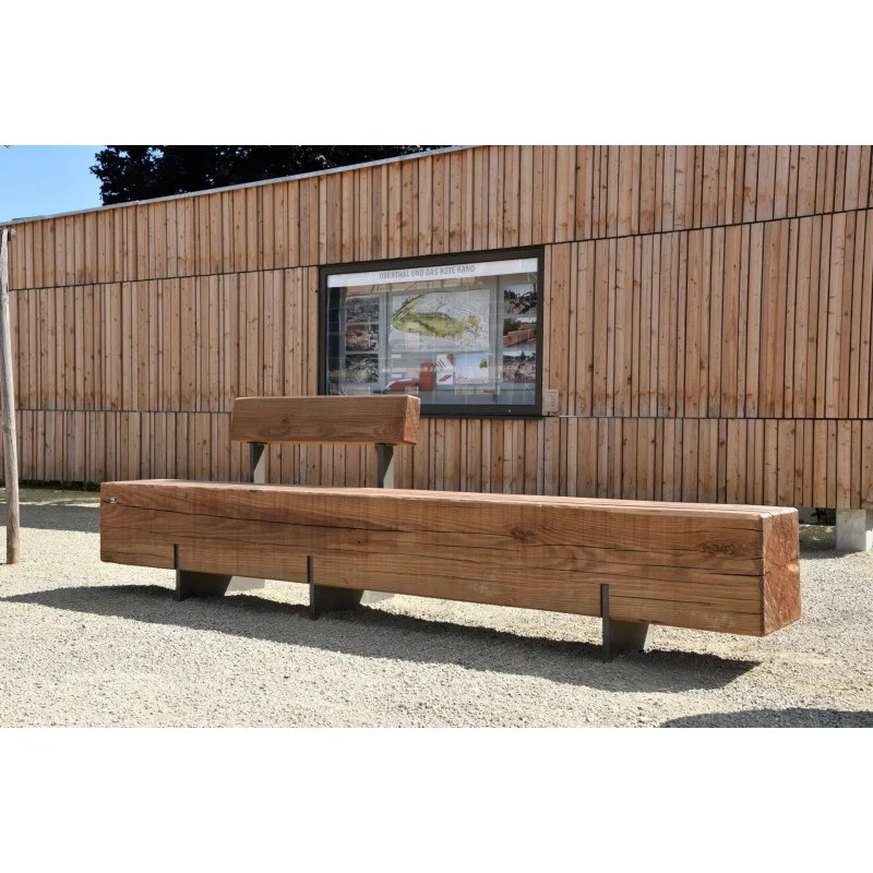 Banc PURE taillé dans un tronc_1