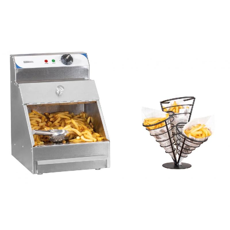 Chauffe-frites compact 230 V en acier inoxydable | Casselin - CCF6_1