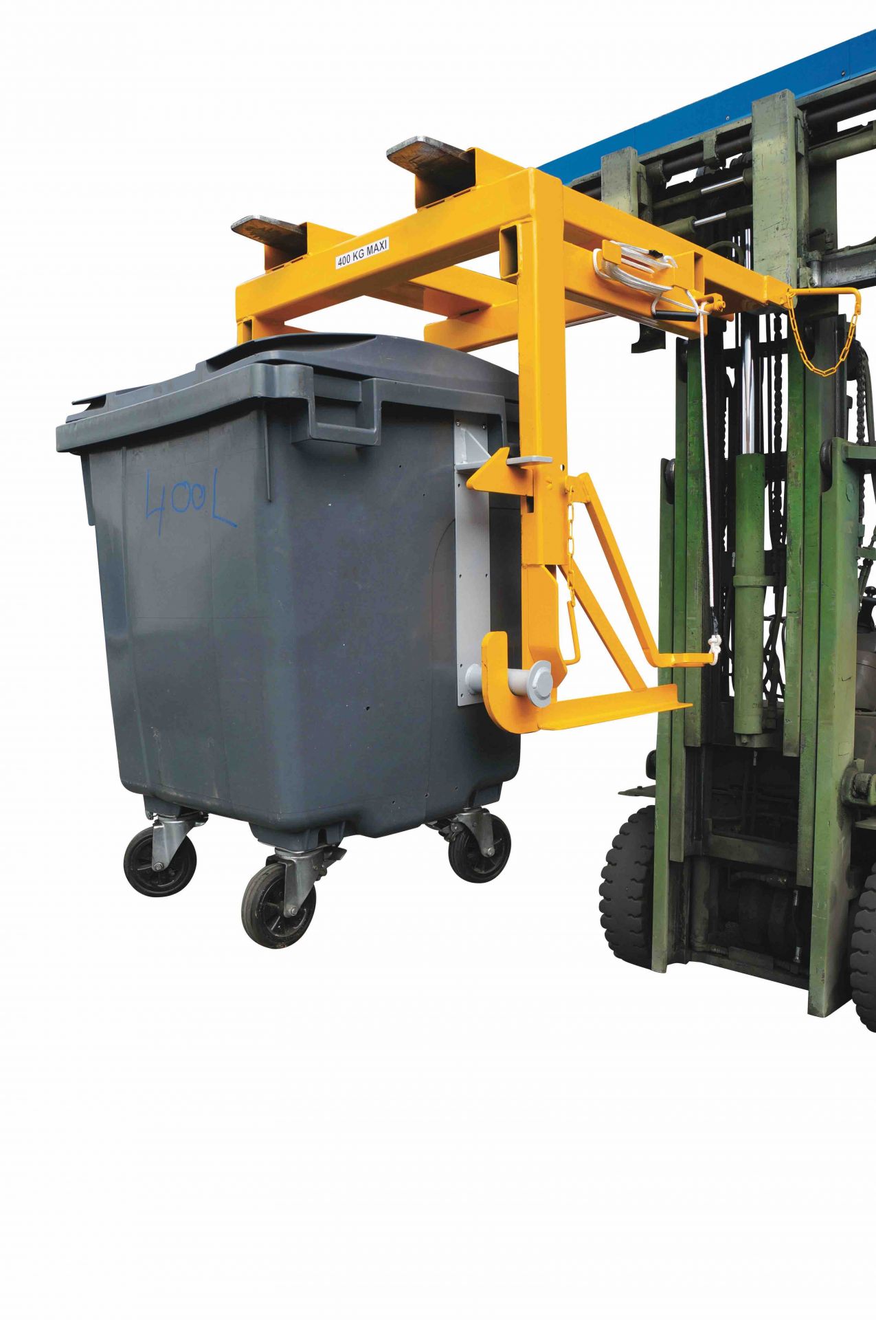 Dispositif de déversement pour poubelles 500 à 1100 litres_1