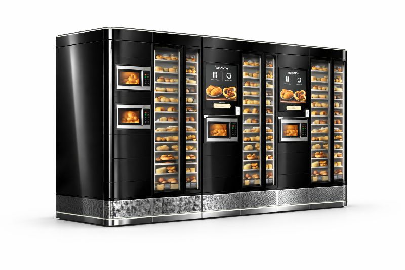 Distributeurs automatiques intelligents de pain et de produits de boulangerie - Distribution à température contrôlée_1