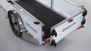 Remorque vélo ultra solide avec nombreuses options d'agencement