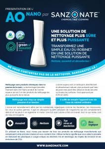 Appareil mobile de désinfection des surfaces - Ozone aqueux AO Nano de Sanzonate_1