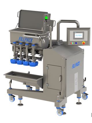 Doseur volumétrique à lobe et engrenage pour produits liquides, pâteux, visqueux avec ou sans marquants - FL_1