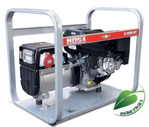 Ge 8000 BBT groupe électrogène - Mosa - 50 Hz - 7 kVA triphasé, moteur Briggs & Stratton, portable_1