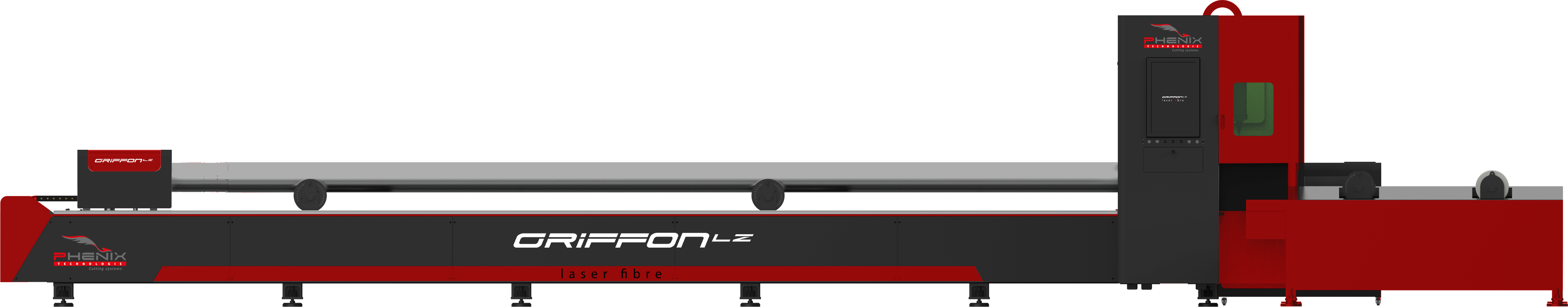 Machine de découpe tube laser fibre haute vitesse GRIFFON LZ - Précision et flexibilité pour pièces métalliques et profilés complexes_0
